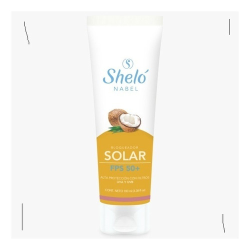 Imagen 2 de 2 de Bloqueador Solar Biodegradable Shelo 100ml
