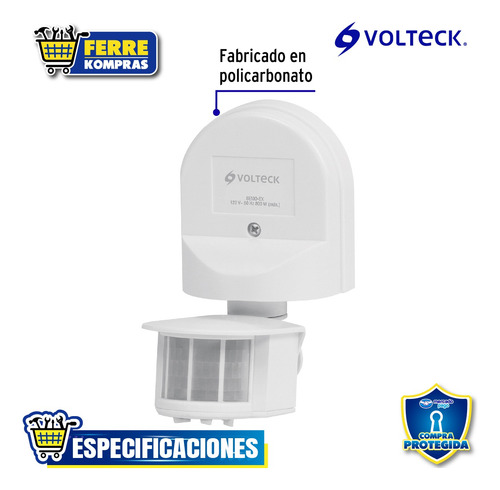 Sensor De Movimiento Para Exterior Volte
