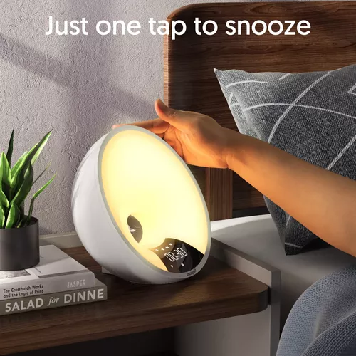 Reloj Despertador Con Simulación De Amanecer Y Luz Solar