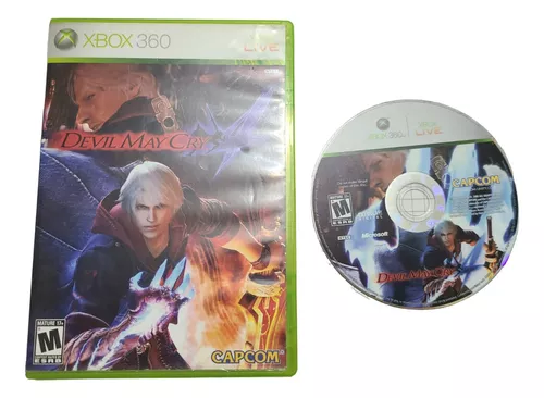 Jogo Devil May Cry 4 Xbox 360 Lacrado Platinum Hits..Plataforma: xbox 360.Idioma:  inglês..Detalhes do jogo:..No quarto jogo, os papéis se invertem em -  Carrefour