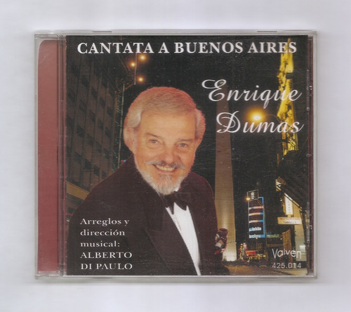 Enrique Dumas Cantata A Buenos Aires Cd Usado 