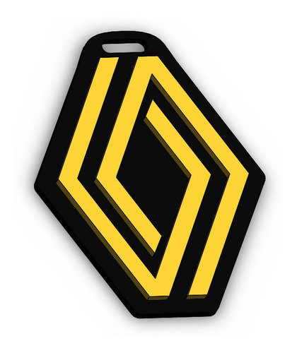 Llavero De Nuevo Emblema Logo Renault 20- Figura Plastica