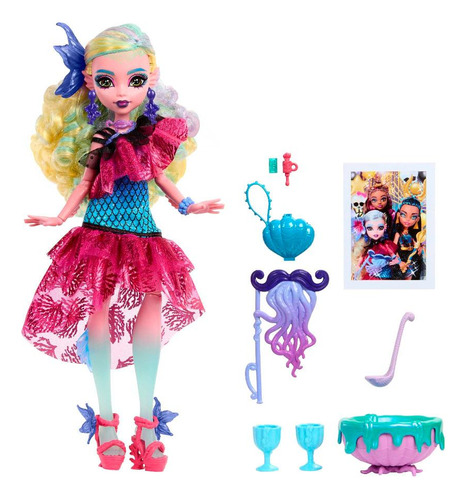Boneca Monster High Lagoona Blue Monster Ball - Mattel