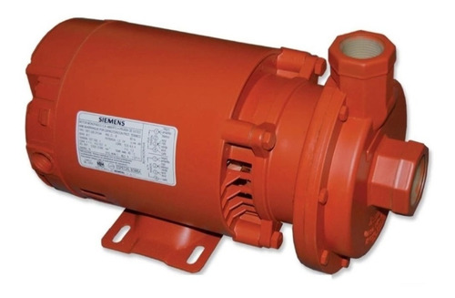 Imagen 1 de 2 de Bomba De Agua Monofasica 1/2 Hp 0.50 Hp Siemens