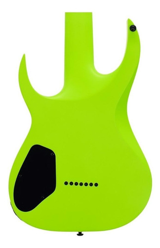 Guitarra eléctrica Solar A2.7 type a de caoba lemon neon mate con diapasón de ébano