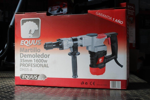Imagen 4 de 5 de Martillo Demoledor Equus 35mm 1600w Profesional
