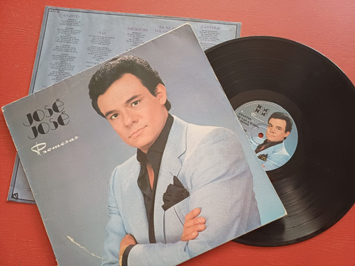 Jose Jose-promesas-lp Nacional Acetato-ariola 1985