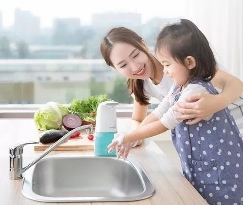 Saboneteira Automático Espuma Sensor P/ Sabonete Detergente