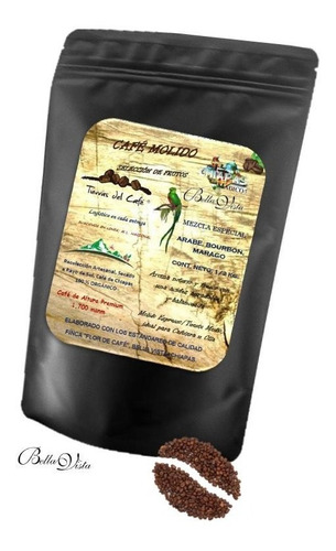 Café Chiapas 100% De Altura Premium Tueste Artesanal 1/2 Kg