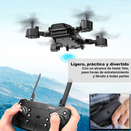 Drone Vak K3 Hover Acrobacias 6 Ejes 360 Foldable
