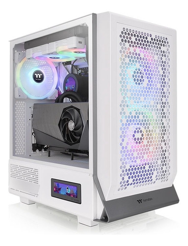 Chasis / Caja Thermaltake Ceres 300 Tg Negro / Blanco