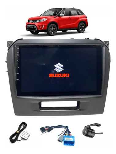 Multimídia Car Play Suzuki Vitara 2017 Até 2022 Wi-fi/9p