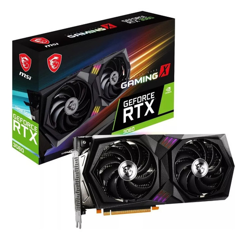 Msi Geforce Rtx 3060 Gaming X 12g Graphics Card