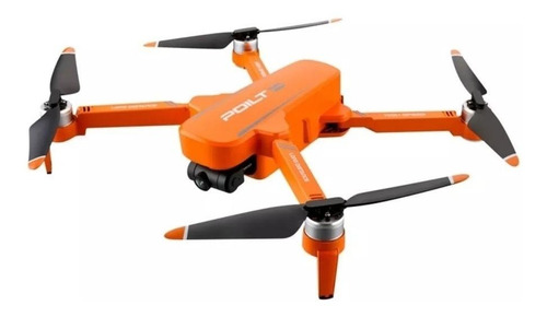 Drone JJRC X17 com dual câmera 6K laranja 5GHz 1 bateria