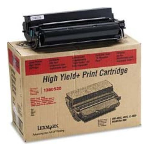 Toner Lexmark 1380520 Negro