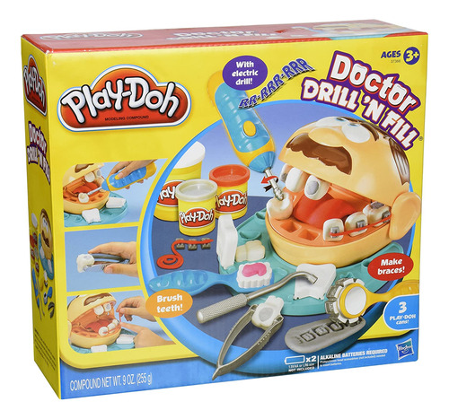 Play-doh Doctor Drill N Fill (descontinuado Por El Fabricant