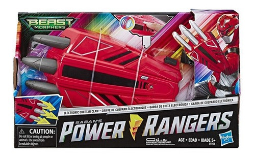 Power Rangers Garra Electrónica - Hasbro 