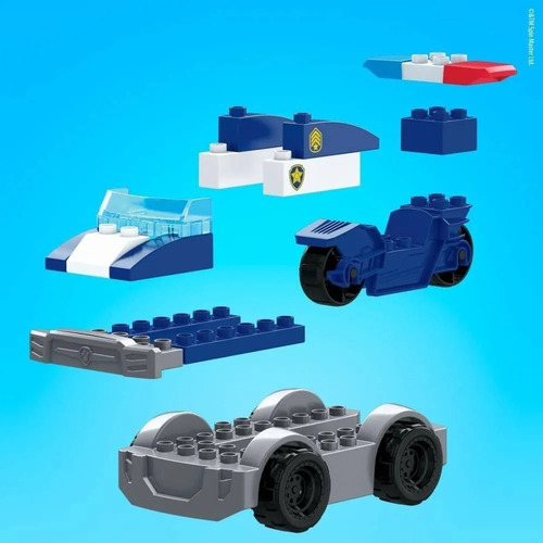Set de construcción Mega Bloks Paw Patrol Auto de Policía