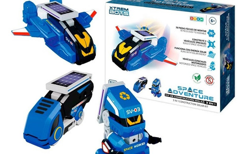 Xtrem Bots Space Adventure A Energia Solar Para Armar