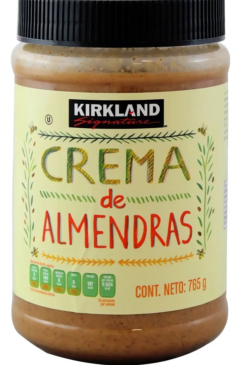 Crema de almendras Kirkland 765gr