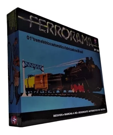 Brinquedo - Ferrorama - O Primeiro trem elétrico automá