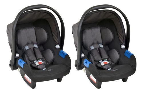 Bebê Conforto Touring X 2 Unidades - Dark Grey - Burigotto