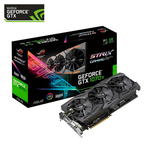 Nvidia Geforce Gtx 1070 Ti Asus Rog Strix 8gb Gaming