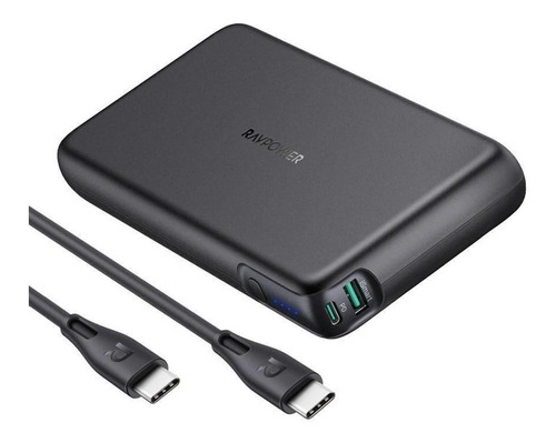 Batería Externa Ravpower Pd 30000 90w Usb C Para Macbook