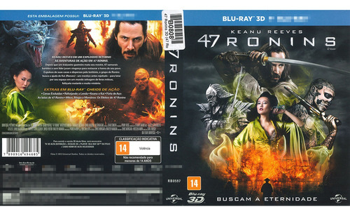 Blu-ray 3d 47 Ronins  Usado