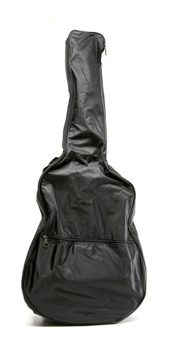 Imagen 6 de 7 de Guitarra Criolla Electroacustica Madera Funda Cuerdas Acero