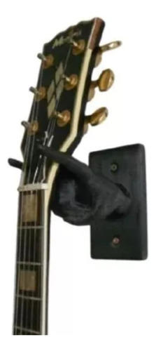 Porta Guitarra Colgante Pared Mano Rock Universal En Stock