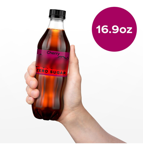 Refresco Coca-cola Coca-cola Cereza En Botella 16.9oz Pack X 6