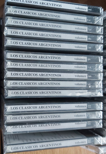 Imagen 2 de 4 de Coleccion Los Clasicos Argentinos Tango 30 Cds Nuevo