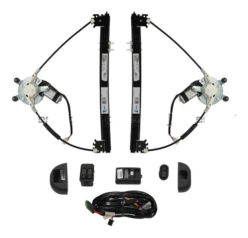 Kit Máquina Levanta Cristal Palio 1997 98 99 00 2001 3ptas