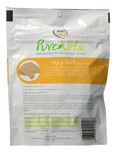 Snacks Para Perros Pure Vita, Articulaciones Saludables, 6 O