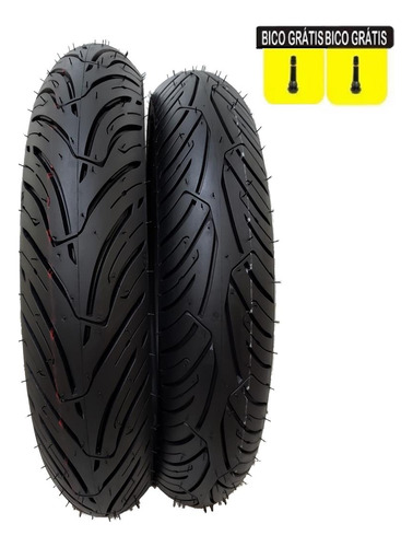 Par Pneu 120/70-14 E 100/80-14 Masked Pcx 150 2017 Em Diante