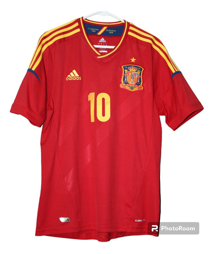 Jersey España Fabregas Num. 10 Campeones Eurocopa 2008