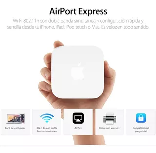 Apple Airport Express - Router Wi-fi - Base De 4 Puertos
