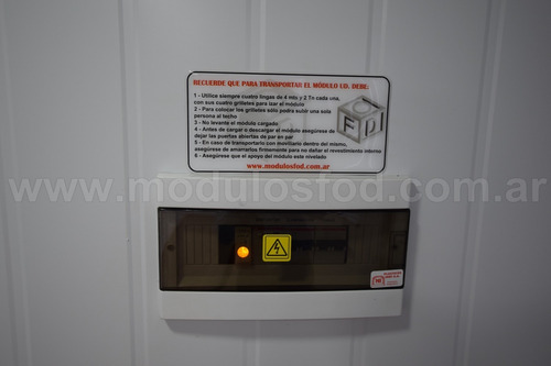 Imagen 12 de 13 de Modulos Habitables Oficina Movil Cbaño Container-cap Federal