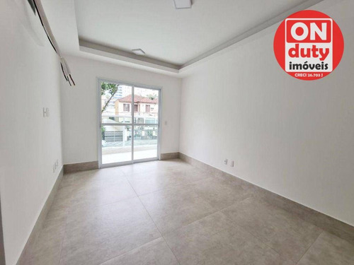 Imagem 3 de 30 de Triplex Com 3 Dormitórios À Venda, 190 M² Por R$ 1.150.000 - Gonzaga - Santos/sp - Vl0027