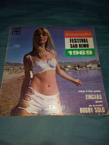 Festival De San Remo 1969 - Lp Vinilo 