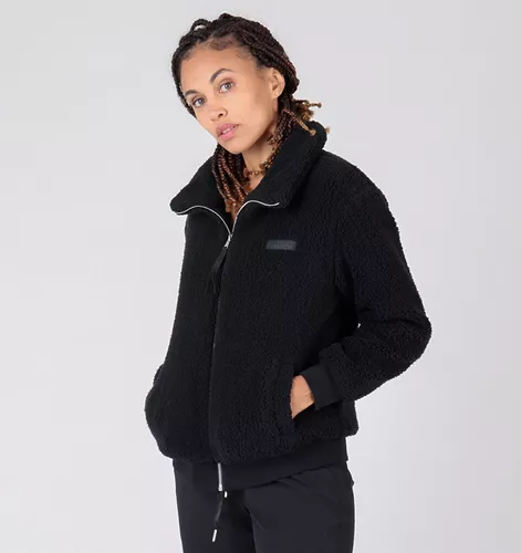 Polar Sherpa Suave Mujer Negro - Tienda Copec