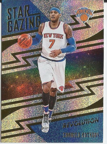 2016-17 Panini Revolution Star Gazing Carmelo Anthony Knicks