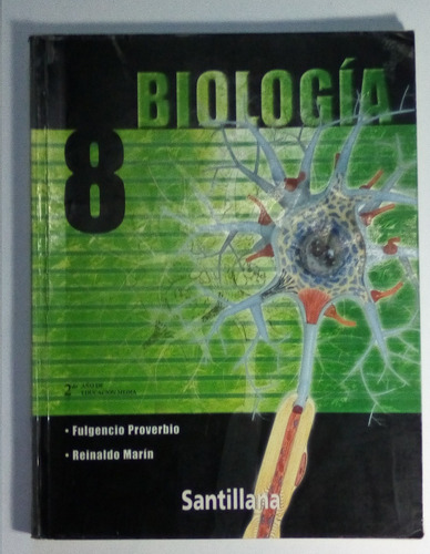 Libro Biologia 8vo 2do Año Bachillerato Santillana (Usado)
