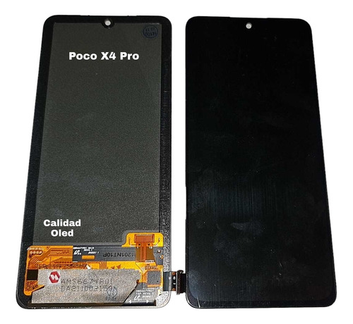 Pantalla Completa 3/4 Para Xiaomi Poco X4 Pro Calidad Oled