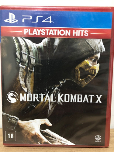 Mortal Kombat X - Playstation Hits - Ps4 - Novo/lacrado