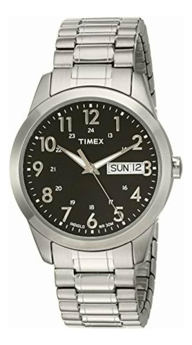 Timex South Street Sport Reloj Para Hombre, Plateado/negro