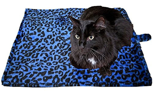 Imagen 1 de 5 de Colchoneta Termica Para Mascotas O Gatos Para Calentar A Lo