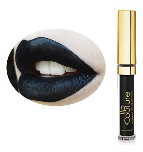 La Splash Cosmetics Soft Liquid Matte Black Lipstick - Lip . Color Veneno