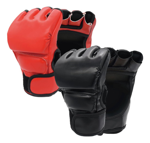 2 Pares De Guantes De Boxeo Para Hombres, Mujeres Y Ninos...